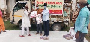 You are currently viewing Ration Kit Distribution to Daily Wagers at Alwar -RajasthanNagaloka – Manuski Relief Work