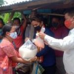 Ration Kits Distribution at Udaipur, Changlang, Arunachal PradeshNagaloka – Manuski Relief Work