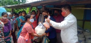 You are currently viewing Ration Kits Distribution at Udaipur, Changlang, Arunachal PradeshNagaloka – Manuski Relief Work