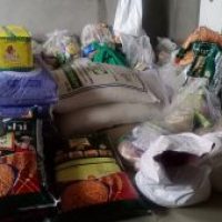 Relief Support for the Covid and Flood effected people in Dhule, MaharashtraNagaloka – Manuski Relief Work