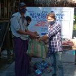 Ration Kit Distribution for dailywagers at Changlang- Arunachal PradeshNagaloka – Manuski Relief Work