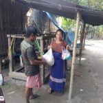 Ration Kit Distribution for Widows and daily wagers at Changlang District, Arunachal PradeshNagaloka – Manuski Relief Work